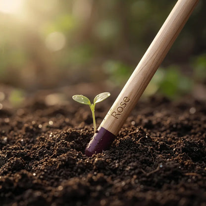 Crayon plantable hanoria dans la terre